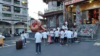 左營天府宮2025 豐穀宮祝壽 廟前出發
