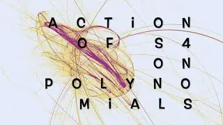 Permutation action on the ring of polynomials
