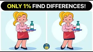 Spot the 3 Differences 🔍 #195 | Test Your Sharp Eyes  |  IQ Test #spotthedifference #iqtest.