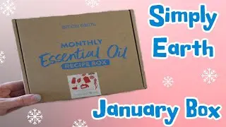 Simply Earth - January 2024 Essential Oil Subscription Box