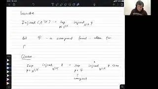 Infinite volume vs infinite injectivity radius P1