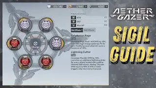 [Aether Gazer] Recommended Sigils | Hazard Zone Cleaning Farming