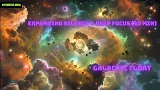 🧘 SynthVerse Music: Galactic Float | Expanding Silence & Deep Focus (30 Min) 🧘