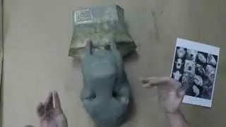 Smilodon Base Sculpt/Mold Timelapse (8x speed)