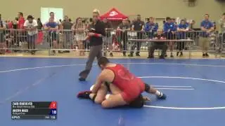 74 Consi of 32 #1 - Zach Finesilver (Blue Blood WC) vs. Austin Hiles (Michigan State)