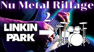 Nu Metal Drum Track + Djent Guitar Riffs #2