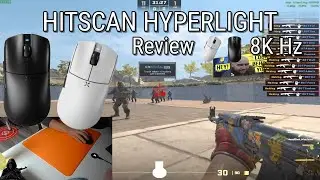 HITSCAN HYPERLIGHT 8K Hz Review on CS2 (Great Mouse, I really like it)