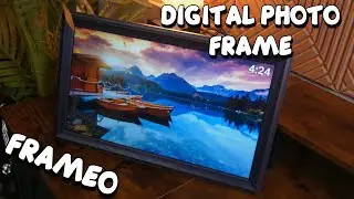 FRAMEO Digital Photo Frame | 1920x1080 Touchscreen Picture Frame!