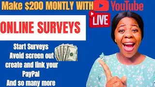 Make Money Online for Beginners Using Paid Surveys (Live Training)