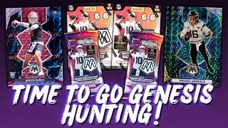 Time To Go Genesis Hunting! Opening Up TWO 2022 Mosaic Football Hanger Packs & Blaster Boxes!