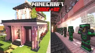 Я построил святилище для своих зрителей в Minecraft 1.20 Hardcore