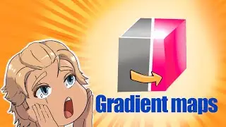 How to use gradient maps on clips studio paint easy.