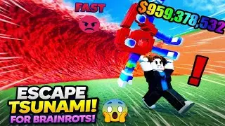 Brainrot Tsunami !! 🤩 Playing With Subs!! 🥳 #robloxlive #brainrot