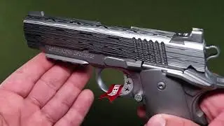 Serenity Cabot Commander in 9mm                   #gun #cabot #gunrange #1911 #pistol #steelart
