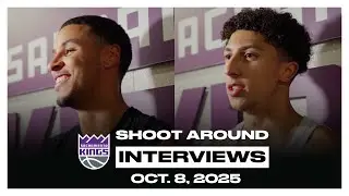 Keegan Murray & Nique Clifford | Shootaround Presser 10.8.2025