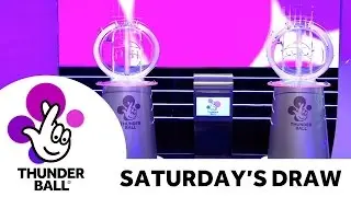The National Lottery &lsquo;Thunderball&rsquo; draw results from Saturday 14th May 2016