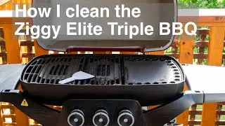 How I clean the Ziggy Elite Triple BBQ. #ziggybbq