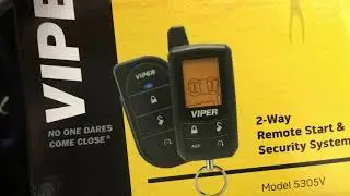2015 Jeep Compass viper 5305v remote start alarm