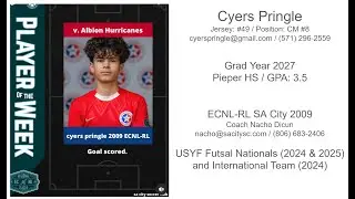 Cyers Pringle Highlight Reel - 2027 #8 CM