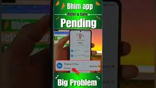 Bhim Refer & Earn pending problem kaise fix kare !! how to fix refer and earn pending issue #shorts