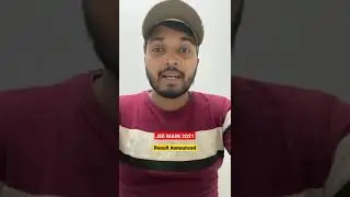JEE Main 4th Session Result Announced | How to check #jee_main_2021 #jeemainresult #shorts