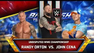 John Cena vs Randy Orton WWE Backlash 2025 | Special Guest Referee Match | WWE 2k25 Gameplay