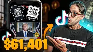 61 401 долл. США с Amazon Merch On Demand и TikTok (неиспользованный метод продвижения БЕСПЛАТНОЙ печати по запросу)