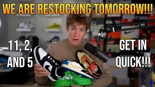WE ARE RESTOCKING TOMORROW!!!