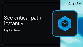 Track critical paths and delays in BigPicture