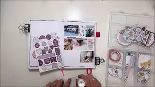 Bullet journal| DLS Design Bloom collection| journal with me