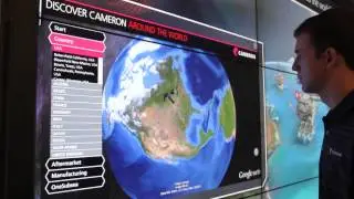 Cameron Surface Multitouch Interactive Wall (4K)
