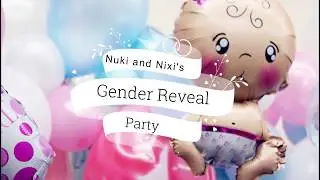 Nuki and Nixi's Gender Reveal Party | Canon 7D