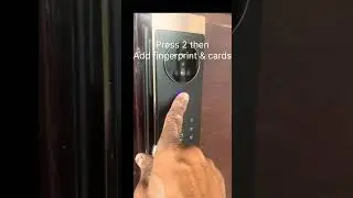 Ozone 3D Facial Recognition Smart Door Lock With 6-Way Access#Oz-iris-11-life#ozone #smart locks 