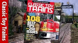 Inside the February issue of Classic Toy Trains magazine