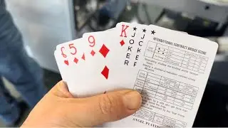 PK54-55 Automatic Bridge Poker Cards Slitting Collating Machine