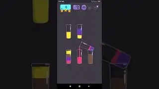 Cups Sort Puzzle | Level 6 | Gameplay Walkthrough