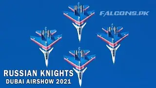 Russian Knights Aerobatic Demonstration Team at Dubai Airshow 2021 | Aviation Photography