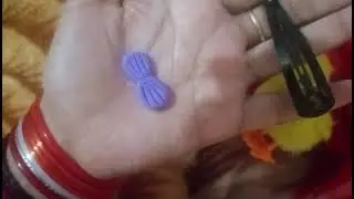 #How to make clay clips #trending #latest#art #diy cute clips #clips #clay 