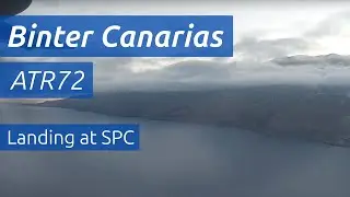 Landing at Santa Cruz de la Palma | Canarias Airlines (Binter Canarias) ATR72-600 | 17.05.2022
