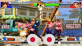 King of Fighters 98 (FT10) - akhs (JP) vs KAGENIN (JP) - 2021-07-09