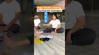 Techniques, Yoga Teachers Training Course @yogatute international Yoga School #yogateacher #ttc