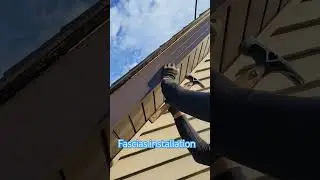 the best way to install a fascia
