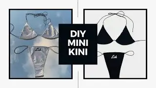 DIY - How to Make a Mini Kini - Free Pattern Included