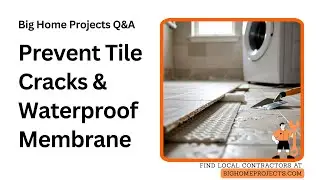 Waterproof Cement Backerboard Uncoupling Membrane Guide