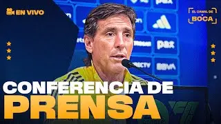 CLAUDIO ÚBEDA EN VIVO en CONFERENCIA DE PRENSA POST BOCA vs NEWELL'S | EL CANAL DE BOCA