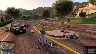 GTA 5 ||  CR7 CHARACTER MOD + 30 ZOMBIES KILL
