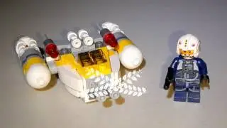 Funny! Lego Star Wars -  Rogue One Series 4 Y-wing Microfighter