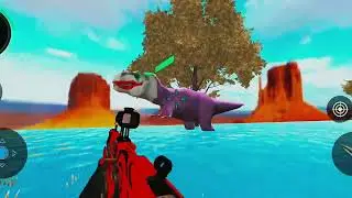 DINOSAUR HUNT- 2025 Walkthrough Gameplay New Gameplay THE END  (New Dinosaur Games Android)