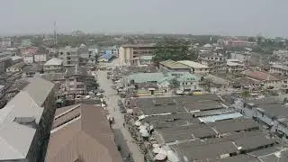 Yaba Market Aerial View