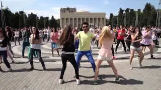 Wheelz GENTLEMAN Flashmob in Baku   PSY   BEP   Usher
